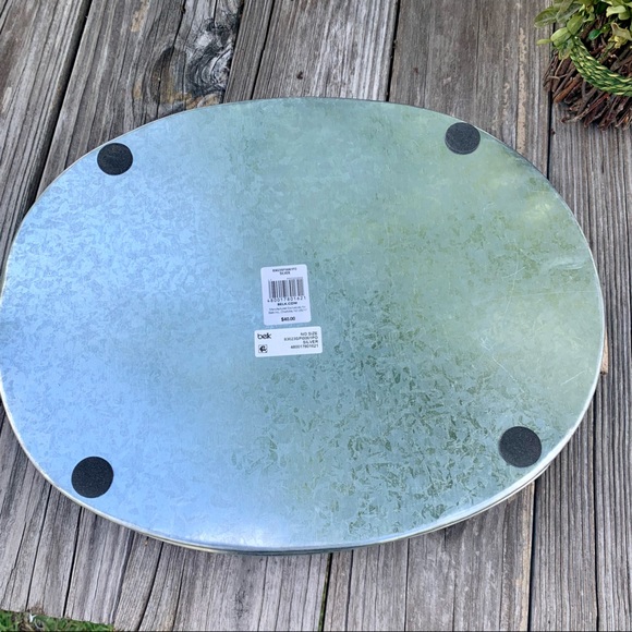 Large Oval Galvanized Tray - Picture 4 of 6